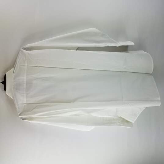 Karl Mitchell Mens White Dress Shirt Size 17 image number 2