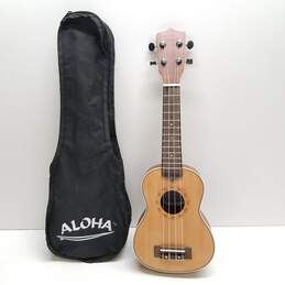 Aloha Ukulele with Soft Case