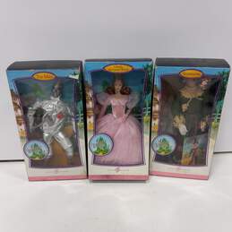 3 Mattel Barbie Collection The Wizard of OZ Barbie Dolls IOB