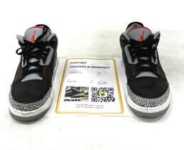 Jordan 3 Retro Black Cement 2018 Men's Shoe Size 12