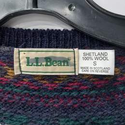 L.L. Bean Men's Blue Vest Size Small alternative image