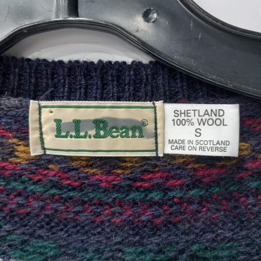 L.L. Bean Men's Blue Vest Size Small image number 2