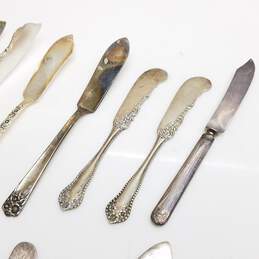 Silver Plated Assorted Brand Butter Knives Mixed Lot alternative image