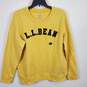 LL Bean Men Yellow Long Sleeve Sweater L NWT image number 6