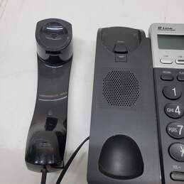 AT&T 2 Line Speakerphone Corded Landline Telephone Large Keys Clear Speed Dial List alternative image
