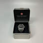 IOB Designer Swiss Army Victorinox Silver-Tone Round Dial Analog Wristwatch image number 1