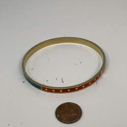Designer Laurel Burch Gold-Tone Enamel Round Fashionable Bangle Bracelet alternative image