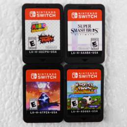 4ct Nintendo Switch Loose Game Lot