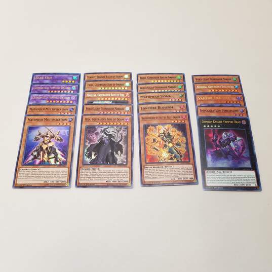 Mixed Rare Holographic YU-GI-OH! Trading Cards Bundle (Set Of 100) image number 4
