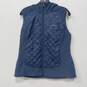 Columbia Hooded Full Zip Quilted Pattern Vest Size Large image number 1
