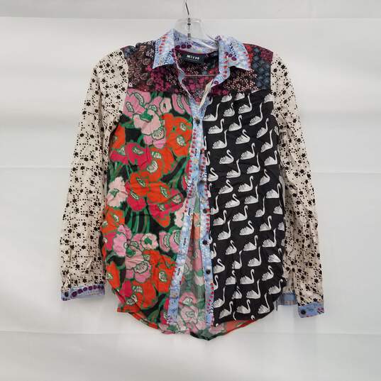 Maeve Floral Print Top NWT Size XXS image number 1
