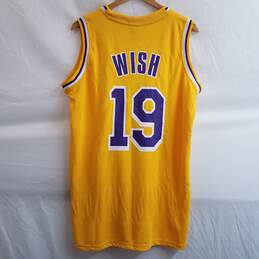 Los Angeles Lakers Home Gold 18-19 'Wish' Promo Fan Jersey Size XL alternative image