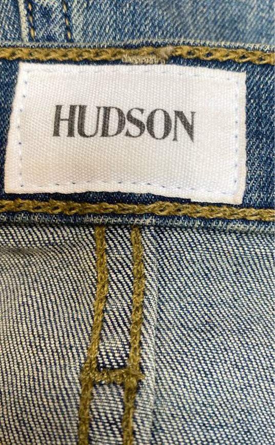Hudson Blair Penny Cropped Blue Jeans - Size 32 image number 3