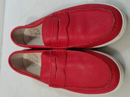 Cole Haan Grand.Os Red Leather Loafer Slip On Shoes Mens Size 9.5 alternative image