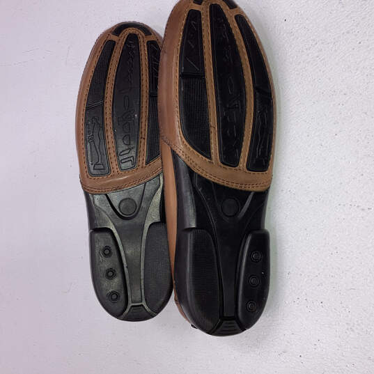 NIB Mens 4985339 Brown Leather Driving Moc Slip-On Loafer Shoes Size 13 M image number 6