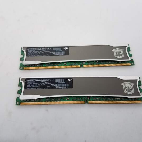 Lot of 2 Patriot 4GB DDR2 RAM image number 1