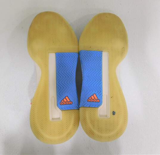 adidas N3xt L3v3l Cream White Bahia Light Blue Men's Shoe Size 15 image number 5