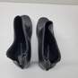 Wm Donald J. Pliner Black Studded Zip Chelsea Leather Boots Sz 6.5M image number 4