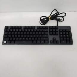 Logitech G413 Carbon Backlit Gaming Black Keyboard w USB Connectors / Untested