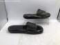 Tory Burch Womens Black Bubble Jelly Open Toe Slip-On Flat Slide Sandals Size 9B image number 2