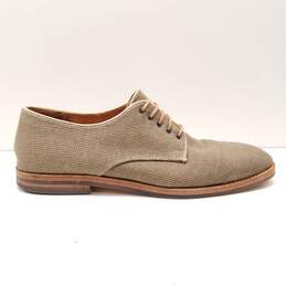 H London by Hudson Woven Oxford Shoes Taupe 10.5