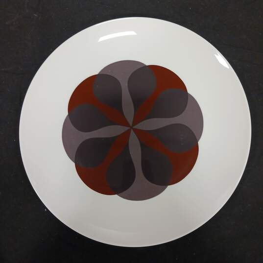 Bundle of Five Mikasa Rainflower Dinner Plates image number 4