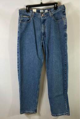 Calvin Klein Jeans Blue Easy Fit Jeans - Size 36x30