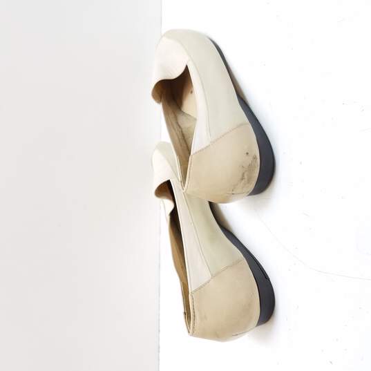 Enzo Angiolini Women's Ivory Flats Size 9 image number 4