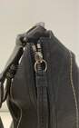 COACH F13731 Soho Black Leather Pleated Shoulder Tote Bag image number 3