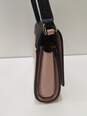 Kate Spade Saffiano Leather Convertible Crossbody Black Pink image number 7