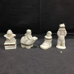 Bundle of 4 Dept. 56 Snow Babies Figurines
