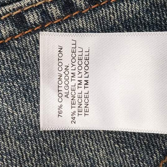 Lucky Brand Women Blue Cut Off Denim Shorts 0 NWT image number 5
