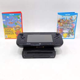 Nintendo Wii U Console w/ Gamepad Smash Bros. Mario Maker