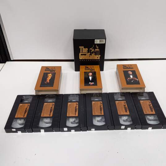The Godfather Collection VHS Tapes 6pc Box Set image number 4