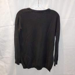 Boden Lightweight Long Sleeve Black Pullover V-Neck Sweater Women's Size M alternative image