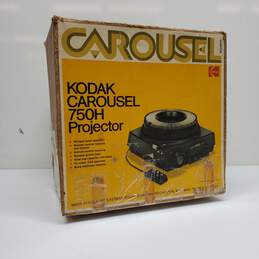 Vintage Kodak Carousel 750H Slide Projector In Original Box UNTESTED