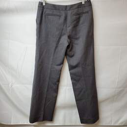 Ted Baker Gray Wool Dress Pants Women's Size 2 alternative image
