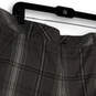 NWT Mens Gray Plaid Flat Front Slash Pocket Golf Chino Shorts Size 38 image number 1