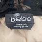 Bebe Women Blace Lace/ Nude Dress L image number 3