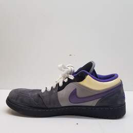 Nike Air Jordan 338145-004 1 Phat Low Anthracite Varsity Purple Men's Size 14 alternative image