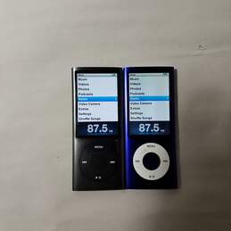 Lot of Two Apple iPod nano 5th Gen Model A1320