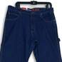 NWT Dickies Mens Blue Denim Flex Relaxed Fit Medium Wash Straight Jeans 34x34 image number 3