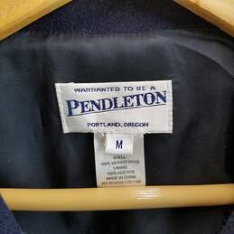 Pendleton Men's Navy Wool Double Breasted Pea Coat Size M alternative image