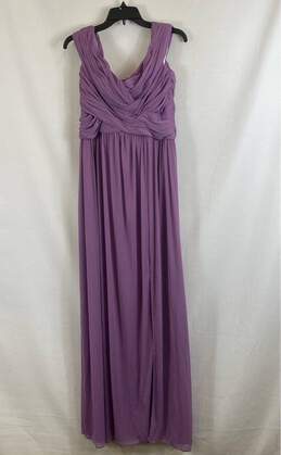 David's Bridal Women's Lilac Gown- Sz 10 NWT