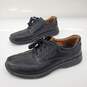 Ecco Men's Fusion Black Leather Bicycle Toe Sneakers Size 11.5 image number 1