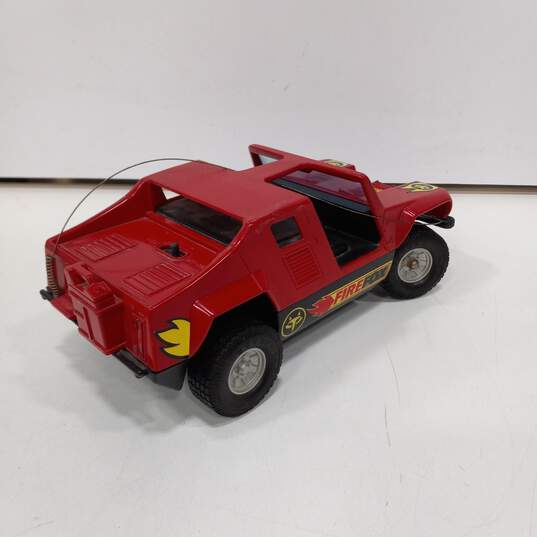 Radio Elecon Fire Fox R/C Red Jeep 1980s image number 5