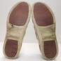 Tommy Bahama Oyster Beige Leather Boat Shoe Loafers Men's Size 11M image number 9