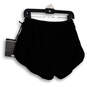 NWT Womens Black Elastic Waist Stretch Pull-On Activewear Shorts Size M image number 2