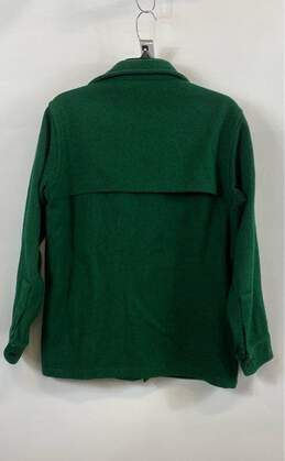 Woolrich Womens Green Long Sleeve Collared Pockets Button-Up Jacket Size Medium alternative image