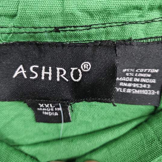 Ashro Green Maxi Skirt image number 3